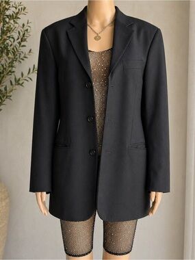 Oversized Black Blazer
